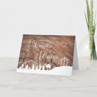 Do Berço ao Cartão de Natal Cruzado