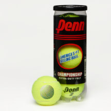 Do "bolas de tênis de Penn do vício claro olho"