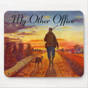 Do "caça Mousepad da noite do cão de pássaro me