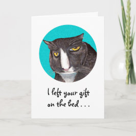 Do Cartão de Aniversário de Gato
