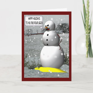 Do "cartões de cartões de natal do boneco de neve