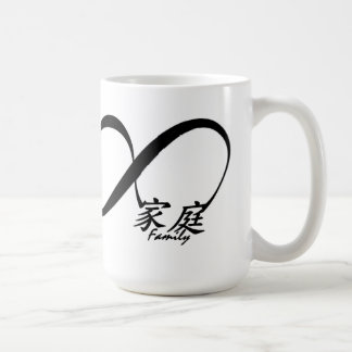 Do chinês caneca de café da família para sempre