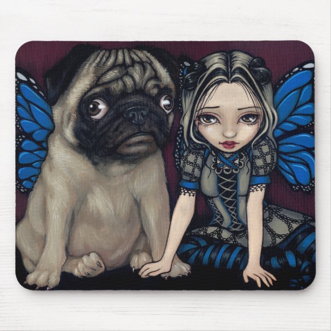 Do "duende" Mousepad Pug (Frente)