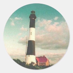 Do "farol da ilha fogo etiquetas no por do sol"
