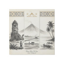 Do Fogo Ao Mar-Bicol Filipinas Sumi-e