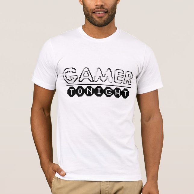 Do Gamer camisa hoje à noite! (Frente)