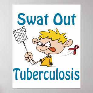 Do golpe poster da tuberculose para fora