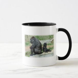 Do gorila do tempo caneca de café para fora