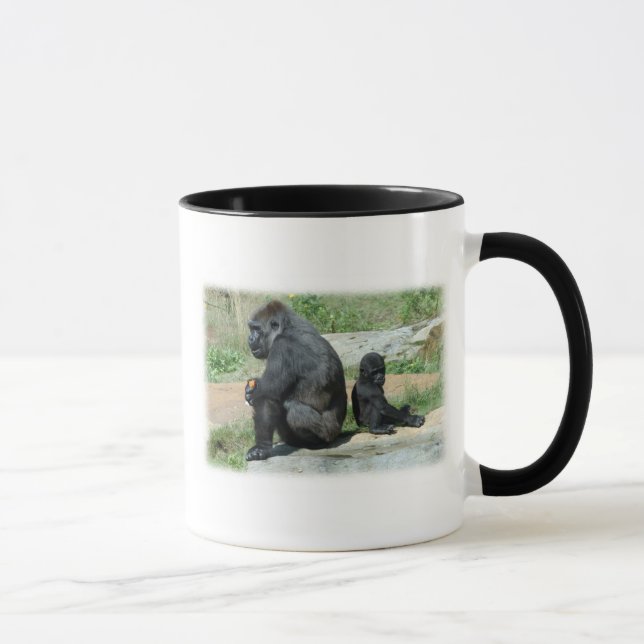 Do gorila do tempo caneca de café para fora (Direita)