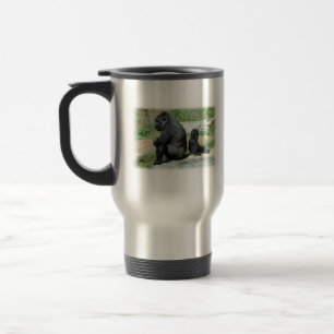 Do gorila do tempo caneca de viagem para fora