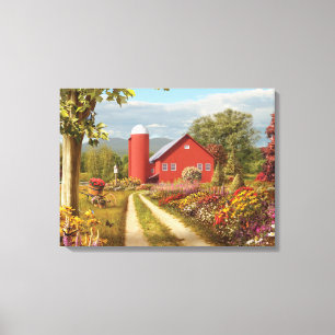 Do "impressão das canvas da tarde campo" de Alan