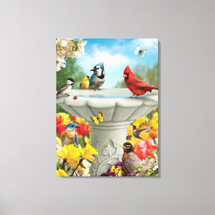 Do "impressão das canvas dos amigos jardim" de