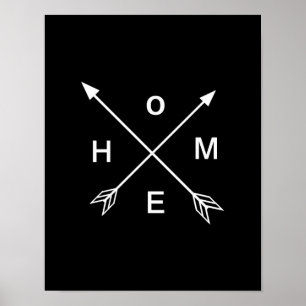 Do impressão Home da arte da seta arte mínima