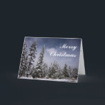 Do inverno cartão de Natal outra vez<br><div class="desc">Parte dianteira do cartão: A neve estabelece-se na serra montanhas oriental de Nevada,  foto: Imagens Home do planeta.  Dentro de: Pode seu Natal ser bonito!</div>