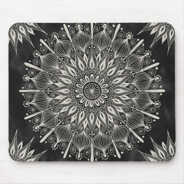 Do "mandala" - Mousepad vintage (Frente)
