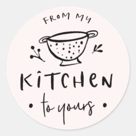 Do meu Kitchen para o seu rótulo adesivo II