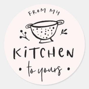Do meu Kitchen para o seu rótulo adesivo II