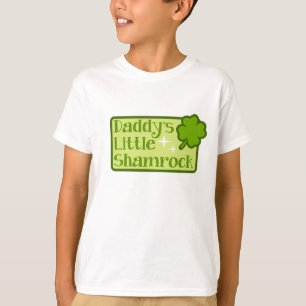 Do miúdo pequeno do trevo do pai o t-shirt