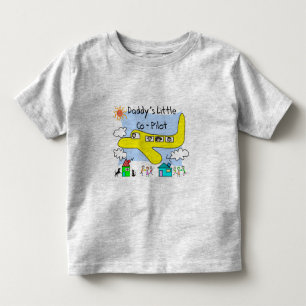 Do "O copiloto pequeno pai" caçoa t-shirt