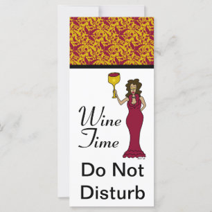 Do "O damasco da diva do tempo vinho" não perturb