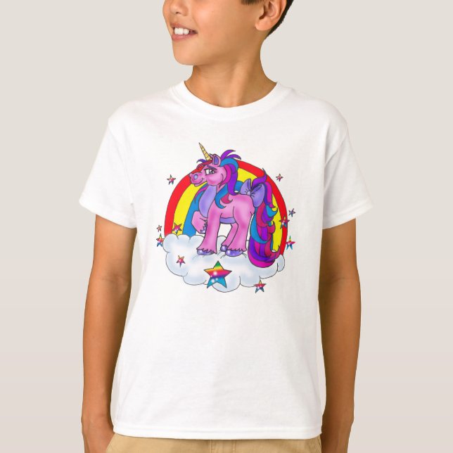 Do "O sonho unicórnio" CAÇOA a camisa (Frente)