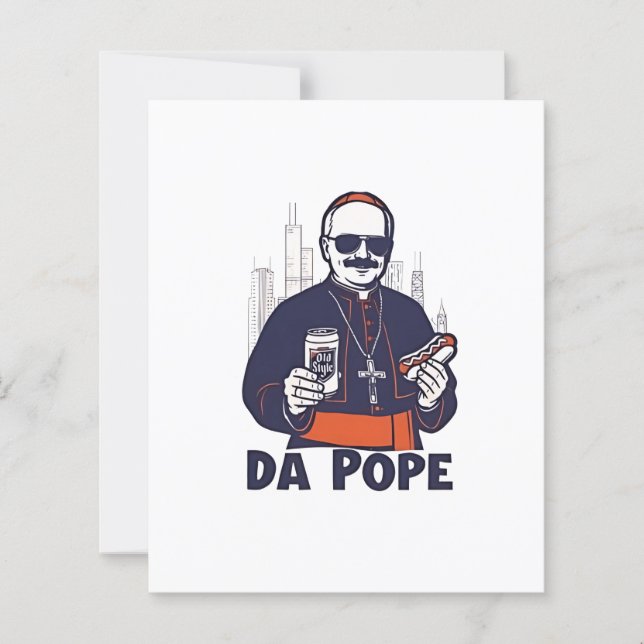 Do Papa Leão XIV Vaticano 4 de julho EUA (Frente)