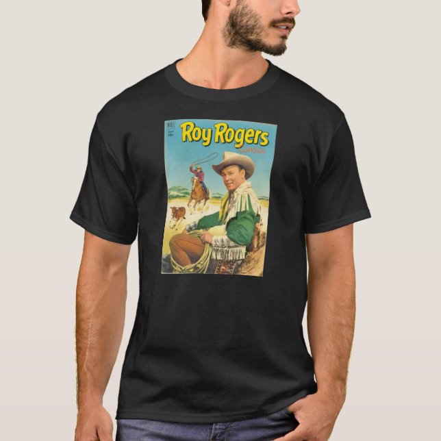 Do t-shirt de ROY ROGERS cobrir 1952 de banda (Frente)