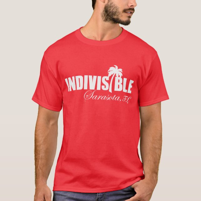 Do t-shirt indivisível dos homens de SARASOTA (Frente)