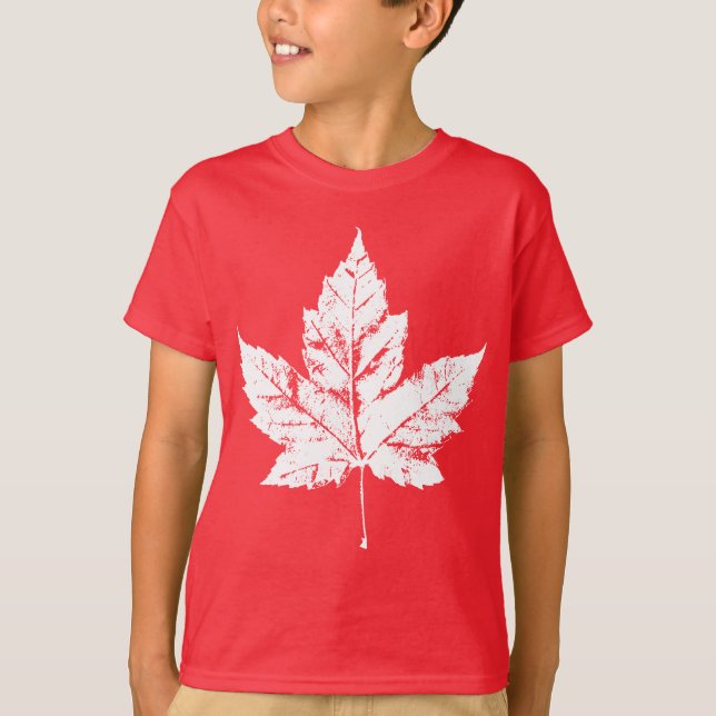 Do t-shirt legal do Canadá do miúdo lembrança (Frente)