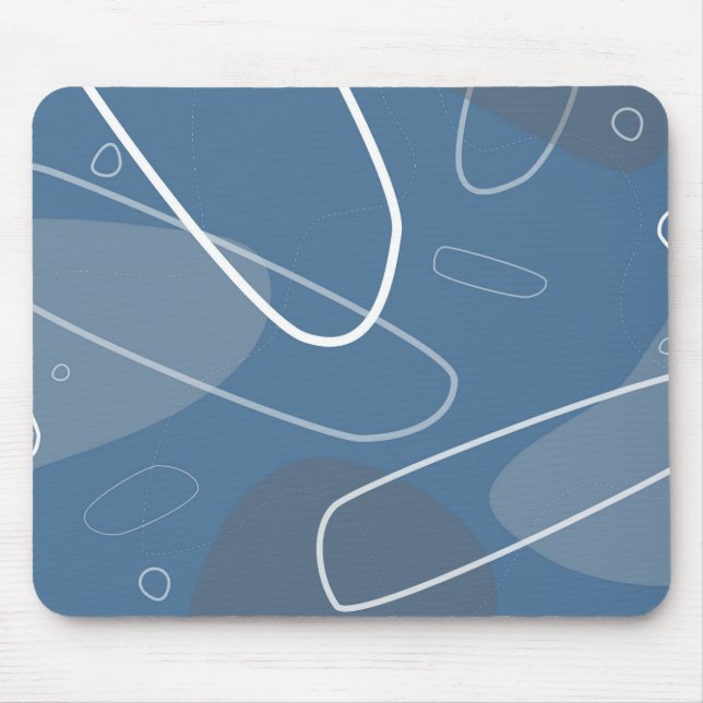 Do taka design abstrato Mousepad demasiado - (Frente)