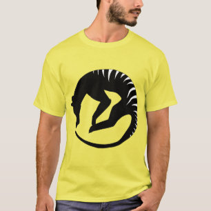 Do Thylacine camisa viva do logotipo ainda