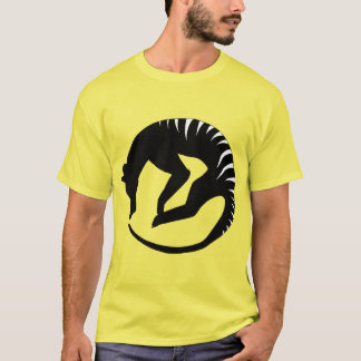 Do Thylacine camisa viva do logotipo ainda