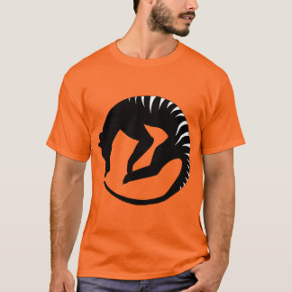 Do Thylacine camisa viva do logotipo ainda