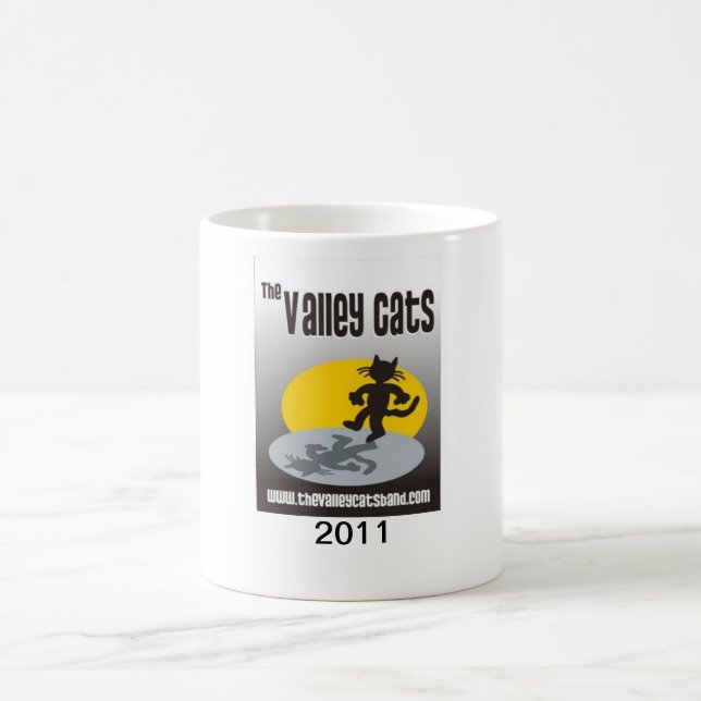 Do vale dos gatos da banda caneca 2011 de café (Centro)