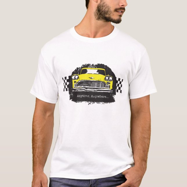 Do verificador do táxi do taxista t-shirt a (Frente)