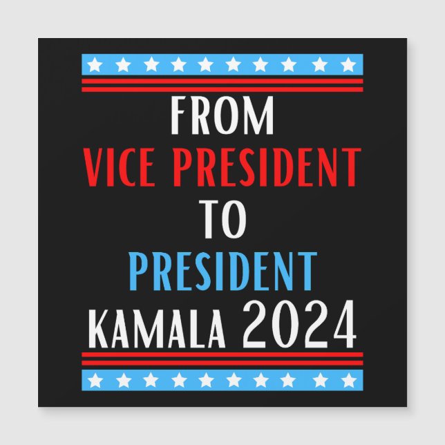 Do Vice-Presidente Ao Presidente Kamala 2024 VP Ka (Frente)