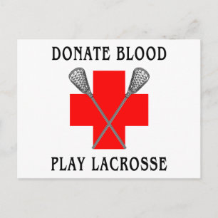 Doar Cartões De Lacrosse Para Reproduzir Sangue