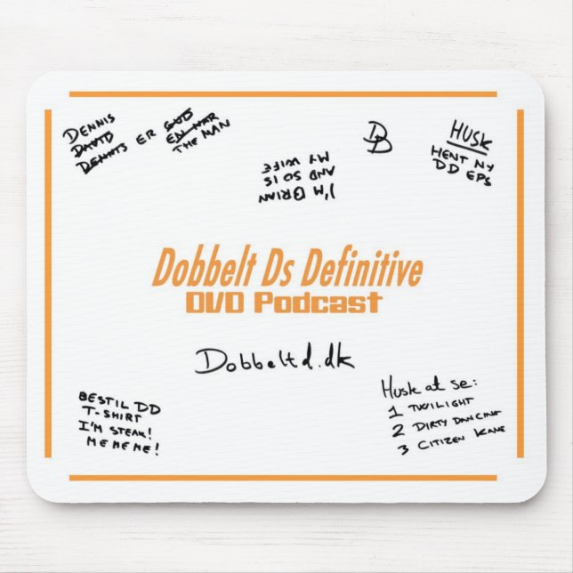 Dobbelt Ds Mousepad (Frente)