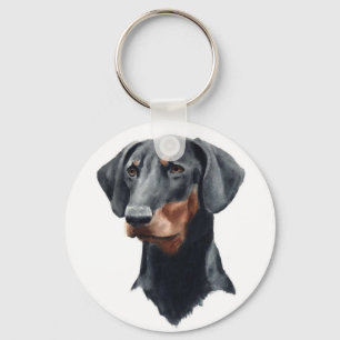 Doberman do chaveiro