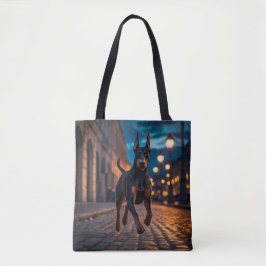 Doberman Pinscher Elegante Tote Bag