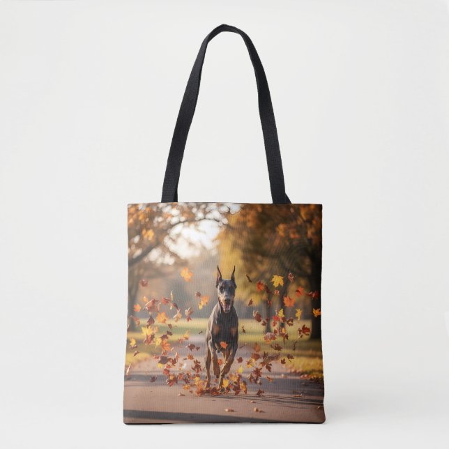 Doberman Pinscher Elegante Tote Bag (Frente)