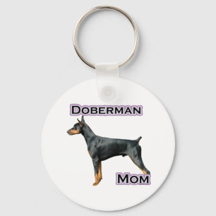 Doberman Pinscher Mãe 4 - Chaveiro