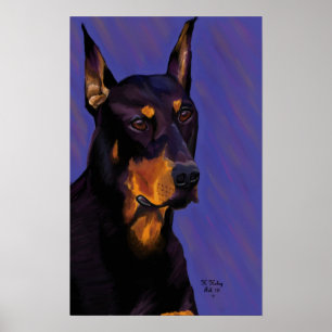 Doberman poster
