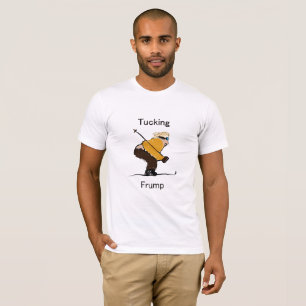 Dobrando o t-shirt do Frump