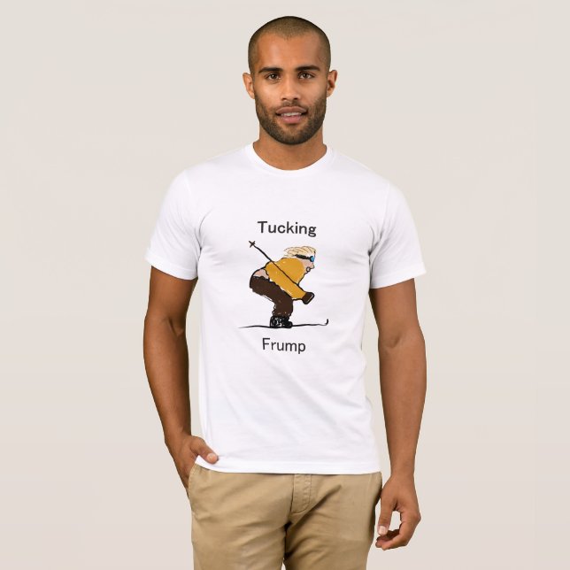Dobrando o t-shirt do Frump (Frente Completa)