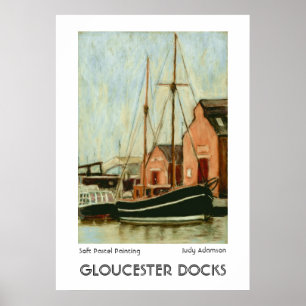 Docas impressão ou poster de Gloucester