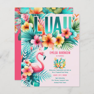 Doce16 Piscina Tropical de Luau - Aniversário da M
