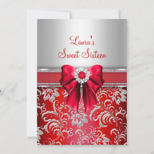 Doce 16 Anúncios de Diamante de Arco Vermelho e Sp