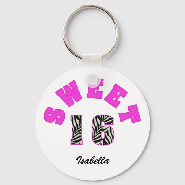 Doce 16 Chaveiro (Frente)