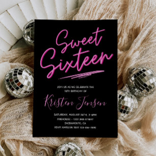 Doce 16 Convite 16.o Convite à Aniversário